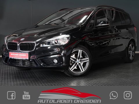 BMW 218i Grand Tourer Sport Line Fahrzeugpräsentation Autoladendresden Dresden