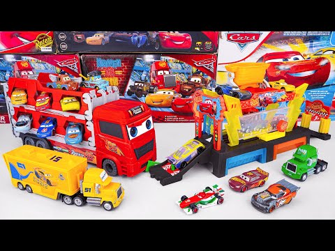 Disney Pixar Cars Toys Unboxing Review | Mattel Disney Pixar Cars Color Changers Car Wash Playset