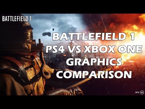 Battlefield 1: PS4 vs Xbox One Graphics Comparison (Alpha)