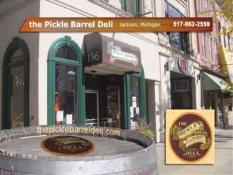 Welcome to the Pickle Barrel Deli, Jackson Michigan