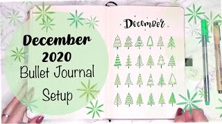 Super Simple December 2020 Bullet Journal Set Up