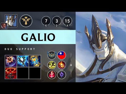 Galio Support vs Lulu - TW Challenger Patch 25.10