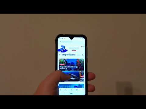 Cubot R19 surfanje i sučelje