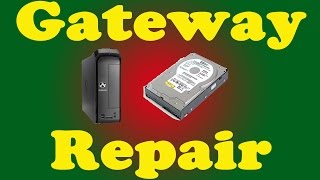 Gateway SX2110G-UW308 Hard Drive Removal
