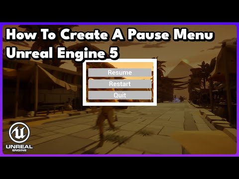 How To Create a Pause Menu in Unreal Engine 5