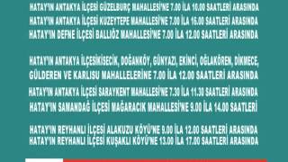 18 EYLÜL CUMA GÜNÜ ELEKTRİK KESİNTİSİ UYGULANACAK