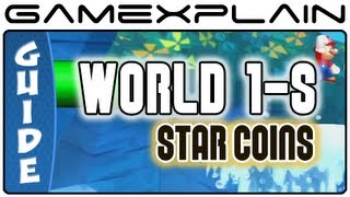 New Super Mario Bros. U - Acorn Plains-Bloopers Secret Lair Star Coins Guide & Walkthrough