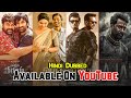 Top 10 Big New South Hindi Dubbed Movies Available On YouTube Vaathi Hunt Pattathu Arasan 2023