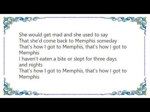 Jim Paul Blair - That's How I Got to Memphis Lyrics