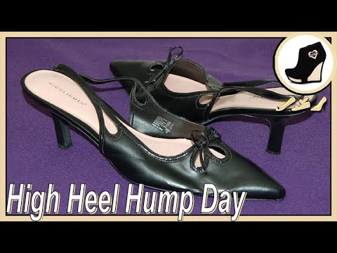 HIGHLIGHTS... BOW ACCENT SLINGBACK 3" STILETTO PUMPS = My High Heels #shorts