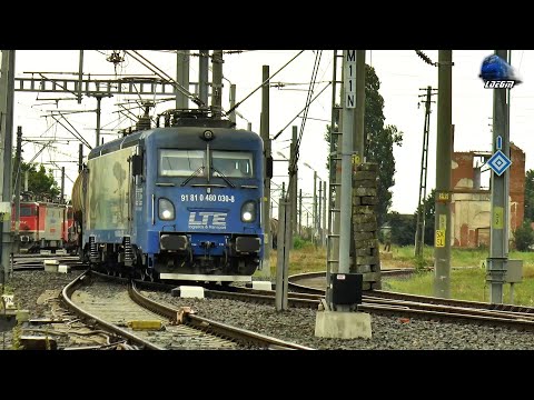 LEMA 480 030-8 ”Traian Vuia” & Marfar LTE Freight Train in Gara Curtici Station - 25 August 2020