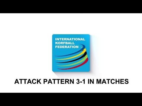 IKF Korfball Instruction Video – Attack Pattern 3-1 in matches