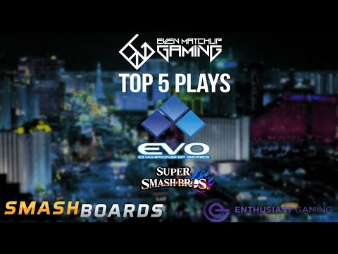 Best of Smash - Top 5 Smash4 Plays of EVO 2015