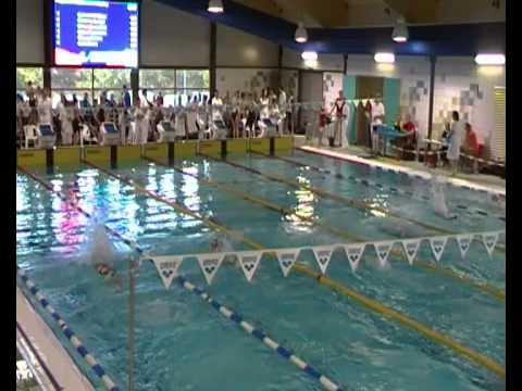 BSK 2010 (20 nov) - 50m vlinder Sanne & Melissa