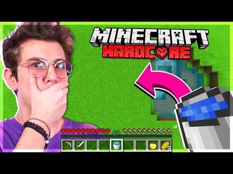 MLG 256 BLOCK CHALLENGE!! - 100 DAYS on MINECRAFT HARDCORE (Ep.2)