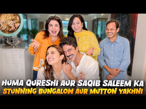 Huma Qureshi & Saqib Saleem Ka Bungalow Tour, Filmy Baatein & Unki Mom Ki Mutton Yakhni!