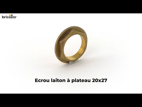 Ecrou laiton à plateau - Femelle ANQUIER