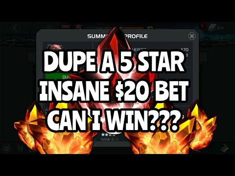 5 Star Crystal and Four 4 Star Crystals! Money on the Line - Marvel Contest of Champions