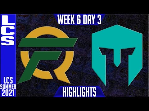 FLY vs IMT Highlights | LCS Summer 2021 W6D3 | FlyQuest vs Immortals