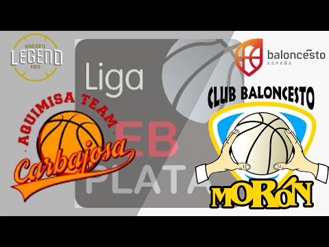 PARTIDO COMPLETO LIGA LEB PLATA /JORNADA 6/ AQUIMISA CD CARBAJOSA VS CLUB BALONCESTO MORÓN