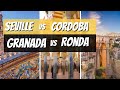 Seville vs. Granada vs. Cordoba vs. Ronda | Andalusia’s Golden Three Places to Visit