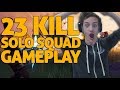 23 Kill Solo Squads Gameplay!! Fortnite Gameplay - Ninja
