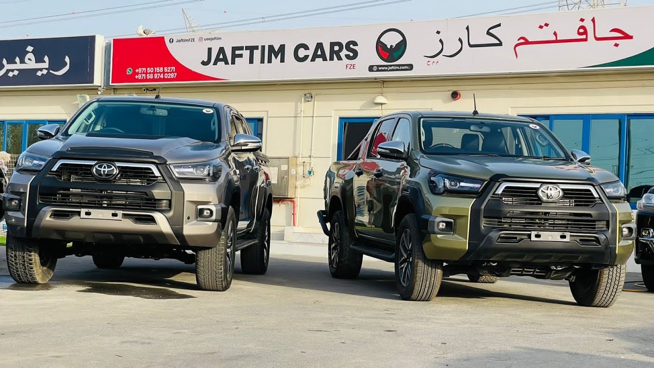 Toyota Hilux 2016 Push Start Automatic Jungle Color 2.8CC Diesel Turbo (Face-Lifted 2021) [Right Hand Drive] Prem video