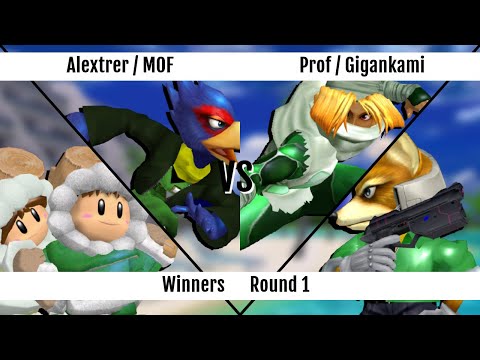 DGS SSBM Doubles - Winners Round 1 - Alextrer & MOF vs Prof & GiganKami