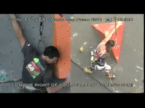 Climbing World Cup 2011 Lead Puurs, BEL - Women's and Men's Semifinals