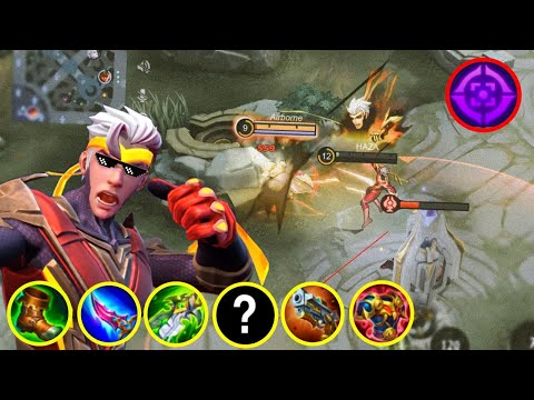 CHOU TOP 1 GLOBAL EMBLEM SET AND BUILD / CHOU NEW META GAMEPLAY NEW SEASON 25 - MOBILE LEGENDS