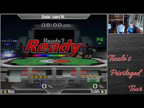 Tizzle's Priviliged Tour (Singles) - Haise (Young Link) Vs. Tizzlefix (JigglypuffFox)