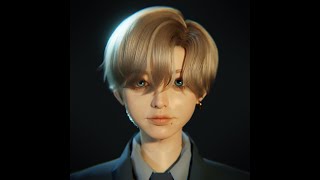【Blender】キャラクターを作って動かしてみた #Shorts