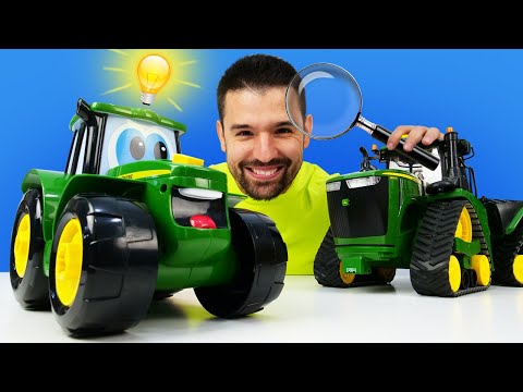 Giochi con le macchinine - Johnny ha perso il suo papà! Video per bambini, in italiano