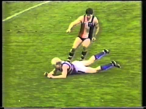 VFL Football Flashbacks : 1987 St.kilda vs Footscray Round 19 Moorabbin