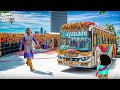 GTA 5 Shinchan Franklin Going To Wedding Trip Wayanadan Bus In Gta 5