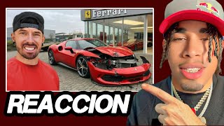 RDjavi: REACCIONO A LA RECONSTRUCCIÓN DE UN FERRARI 296 DESTRUIDO DE 330,000 DÓLARES Part1