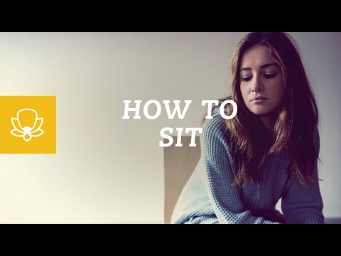 How to Sit in a Chair for Meditation