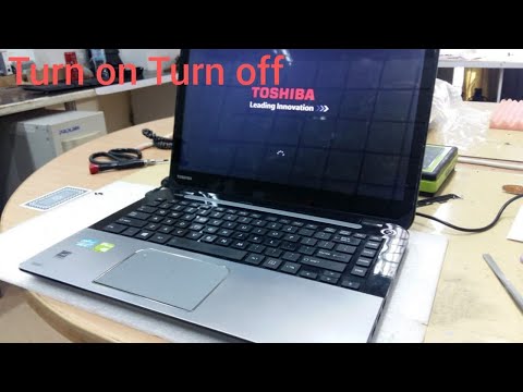 Toshiba satellite L640 disassembly and fan cleaning