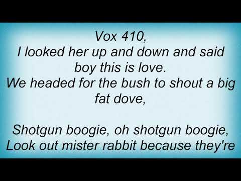 Shakin' Stevens - Shotgun Boogie Lyrics