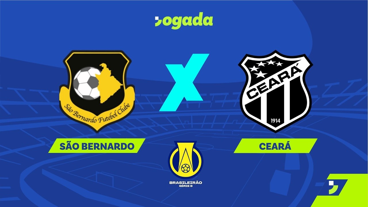 Imagem da notícia São Bernardo x Ceará pela Série B: acompanhe ao vivo