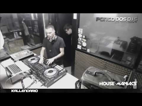 KALLENDARIO ao vivo no programa House Maniacs - Studio Ponto dos Djs.