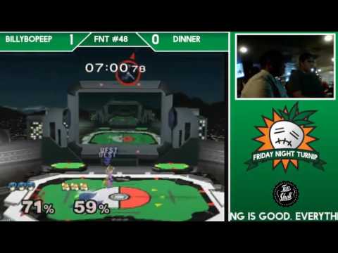 Friday Night Turnip 48 - BillyBoPeep (Fox) vs dinner (Marth) - Losers Quarters