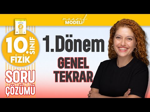 1.Dönem Fizik Sorularla Genel Tekrar - 10.sınıf fizik yeni müfredat ( maarif model )
