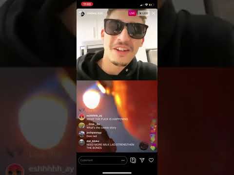 Huskii breaks his wrist on chillinit livestream ft fortay