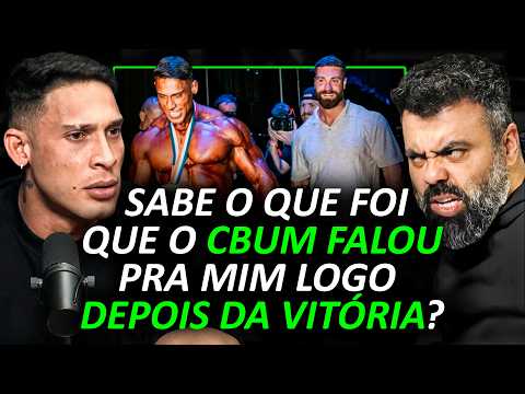 RAMON DINO EXHIBITS FOR THE FIRST TIME BACKSTAGE with CBUM at MR. OLYMPIA