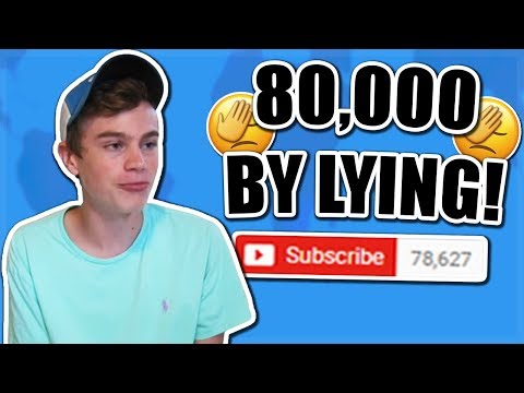 HOW TO GET 80,000 SUBSCRIBERS BY LYING (Dezh Exposed)