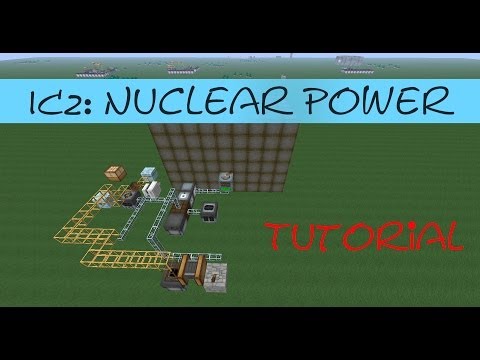 Minecraft Tutorial: Einfache Atomkraft mit einem Nuclear Reactor [IC2] [Deutsch]