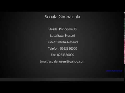 Scoala Gimnaziala Nuseni