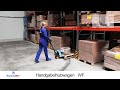 Hanselifter Mini-Hubwagen WF Gabellänge 800mm Tragkraft 500kg-youtube_img