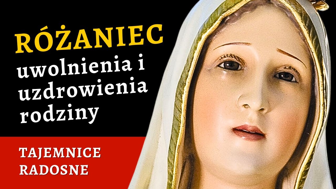 🙏Różaniec UZDROWIENIA rodziny – tajemnice radosne [różaniec na poniedziałek i sobotę]